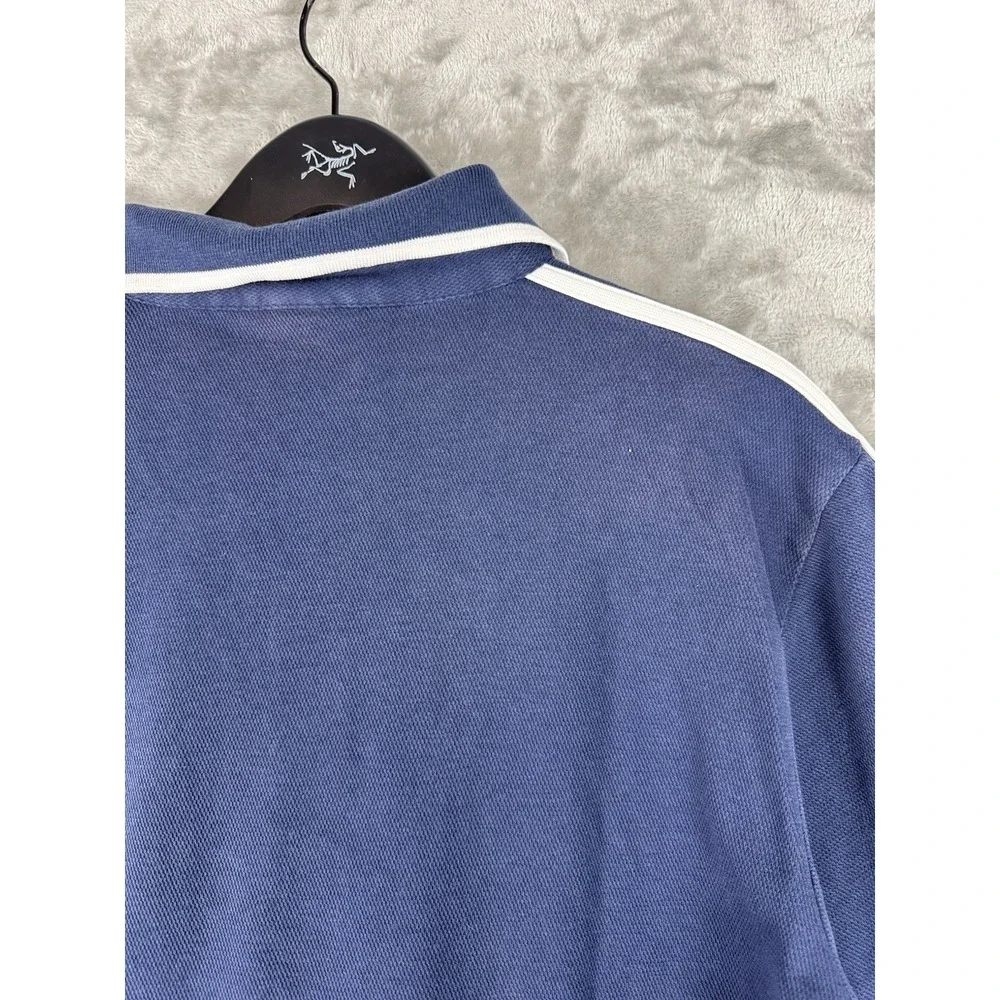 Vintage Nike Penn State Swoosh Polo Shirt Mens Medium Preppy College College